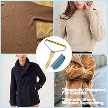 Load image into Gallery viewer, Lint Roller for Carpet,Lint Remover,Lint Removers for Clothes Bobble Remover Pet Hair Fuzz Debobbler Clothes Shaver Portable Reusable Fabric Shaver for Sweater Coat Carpet Scraper No Fluff Fur (Blue)