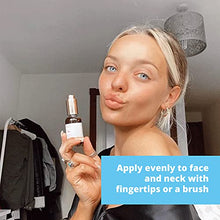 Load image into Gallery viewer, Skinny Tan Moisturising Face Tanning Drops 30ml |Instant Fake Tan |Coconut and Vanilla Aroma| Cruelty Free & Vegan Skincare for Radiant Natural Glow