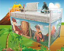 Load image into Gallery viewer, HedgehogEmporium Tent for Midsleeper Cabin Bed, Mid sleeper Danny the Dinosaur