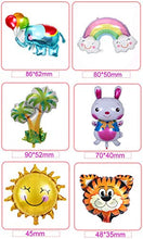 Load image into Gallery viewer, Kids Birthday Party Decorations Green Forest Theme Jungle Animals Balloons Perfect for Boys and Girls Party Supplies