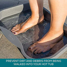 Load image into Gallery viewer, Lay-Z-Spa Foot Bath Tray Accessory for Hot Tubs and Spa Pools, Non Slip, Heavy Duty Design,BWA0011 spa design interiors