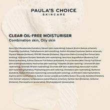 Load image into Gallery viewer, Paula's Choice Clear Oil Free Moisturiser - Fights Breakouts, Blackheads & Enlarged Pores - with Niacinamide & Ceramides - Combination to Oily & Acne Prone Skin - 60 ml