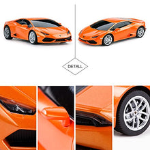 Load image into Gallery viewer, RASTAR Lamborghini Remote Control Car, 1:24 RC Lamborghini HURACÁN LP610-4 Toy Car Model Vehicle, Orange