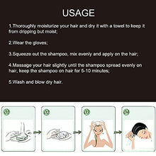 Load image into Gallery viewer, Black Hair Shampoo, Darkening Shampoo, Hair Growth Shampoo, Grey Reverse Hair Color Shampoo Natural Darkening Black Hair Ginger Colorin, Restore Lustrous and Shiny Hair