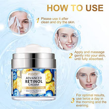 Load image into Gallery viewer, Advanced Retinol Cream for Face with 2.5% Retinol & Hyaluronic Acid, Natural Anti Aging & Wrinkle Day & Night Face Cream for Women and Men, Brighten Hydrate and Plump Skin, for All Skin Types
