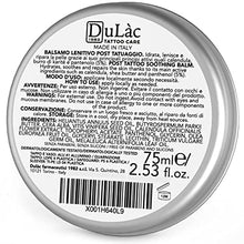 Load image into Gallery viewer, Dulàc Tattoo Balm, 100% Natural Tattoo Aftercare Butter Rich in Panthenol (5%), Beeswax, Shea Butter and Soothing Ingredients That Repair, Protect and Moisturize Skin - Made in Italy