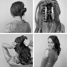 Load image into Gallery viewer, PRETTYSHOP 30-32 cm Hair Piece Clip On Pony Tail Extension 2 IN 1 Curled Wavy Heat-Resisting Diverse Colors H300
