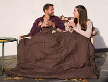 Load image into Gallery viewer, Coleman Hampton Double Sleeping Bag - Brown