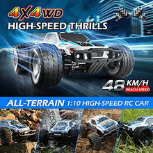 Load image into Gallery viewer, DEERC 9200E RC Cars 1:10 Scale Large High Speed Remote Control Car for Adults Kids,25 MPH 4WD 2.4GHz Off Road Monster Truck Toy,All Terrain Electric Vehicle Boy Gift with 2 Batteries for 40+ Min Play