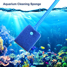 Load image into Gallery viewer, JUYOO Fish Nets for Tanks, 1PCS Small Fish Tank Net with Fish Tank Cleaning Brush, Soft Fine Nylon Fishing Net, Sturdy Aquarium Net for Catching Small Fishes or Debris