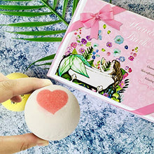 Load image into Gallery viewer, 7 Natural Bath Bombs, STNTUS INNOVATIONS Bath Bombs for Women, Spa Bubble Fizzies, Luxurious Gift for Girls Kids, Beauty Gifts Set for Her on Christmas Valentines Birthday Mothers Day Anniversary