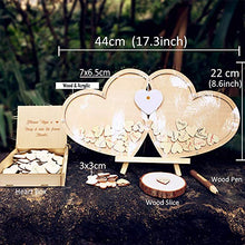 Load image into Gallery viewer, Neamon Guest book Wedding Personalized Wedding Decoration Wood Guestbook Party Dropbox