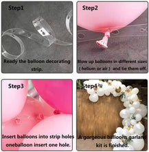 Load image into Gallery viewer, Balloon Arch Kit - 120 Pcs Balloon Garland Kit White Balloons Gold Balloons with Gold Confetti Balloon for Wedding, Engagement Party Decorations, Birthday Balloons, Baby Shower