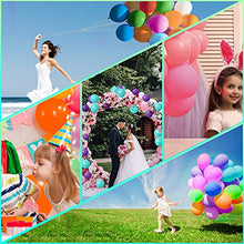 Load image into Gallery viewer, Balloon Arch Kit, TOPLDSM Rainbow Balloons Garland Party Decorations 105PCS Coloured Assorted Balloons and 3PCS Star Foil Helium Balloon for Birthday Wedding Summer Hawaii Party Supplies