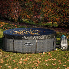Load image into Gallery viewer, Dellonda 2-4 Person Inflatable Hot Tub Spa with Smart Pump - Rattan Effect - DL90 spa design interiors