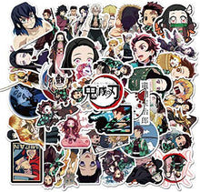 Load image into Gallery viewer, Laoji 250PCS Anime Stickers, Each 50PCS Stickers of Dragon Ball Z, My Hero Academia,Naruto, ONE Piece and Demon Slayer for Laptop,Phone,Luggage,Water Bottle