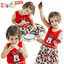 Load image into Gallery viewer, Stoie's- 19 Piece Musical Instrument Set for Toddlers, Preschool Children & Kids– Wooden Percussion Toys and Rhythm Instruments - Xylophone, Drum - Promotes Early Development - Backpack Included…
