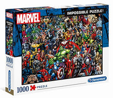 Load image into Gallery viewer, Clementoni 39411 Clementoni-39411-Impossible Puzzle-Marvel-1000 Pieces, Multi-Colour