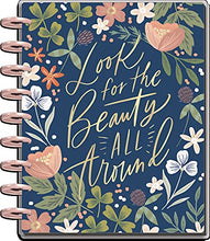 Load image into Gallery viewer, The Happy Planner Classic Sized 12 Month Diary Planner - Beauty All Around Theme - January 2022 - December 2022 - Dashboard Layout - Monthly & Weekly Disc-Bound Pages - 8.75" x 9.75" (22cm x 24.5cm)
