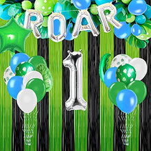 Load image into Gallery viewer, 4 Pack Foil Fringe Metallic Curtains - 3.3ft x 6.6ft Shimmer Tinsel Rain Door Curtain for Birthday Wedding Photo Booth Backdrop Bachelorette Bridal Shower Baby Shower Engagement Party Decorations