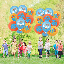 Load image into Gallery viewer, Blippi Birthday Party Supplies, 32Pcs Party Supplies Birthday Decorations, Party Pack for Kids, with Happy Birthday Banner, Cake Toppers, Balloon