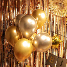 Load image into Gallery viewer, Birthday Party Decoration For Adult Golden Background Balloons Set With String Light for Men and Women- All Total 65 Pcs