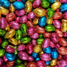 Load image into Gallery viewer, Solid Milk Chocolate Foil Easter Eggs x 500g (Approx 100 Eggs), Easter Egg Hunts & Gifts