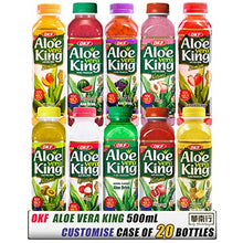Load image into Gallery viewer, OKF Aloe Vera King Juice Drink 500mL (Case of 20) | Customise Flavours, by WaNaHong