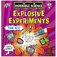 Load image into Gallery viewer, Galt Toys, Horrible Science - Explosive Experiments, Science Kit for Kids, Ages 8 Years Plus