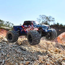 Load image into Gallery viewer, BEZGAR 7 Hobbyist Grade 1:16 Scale Remote Control Truck, 4WD High Speed 42 Km/h All Terrains Electric Toy Off Road RC Monster Vehicle Car Crawler with Rechargeable Batteries for Kids and Adults
