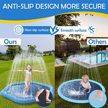 Load image into Gallery viewer, Raxurt Dog Pool, 170cm Non-slip Splash Sprinkler Pad for Dogs Thickened Durable Upgrade Bath Pool Pet Summer Outdoor Water Toys