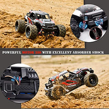Load image into Gallery viewer, Remote Control Car, 25MPH High Speed RC Cars,4x4 All Terrain Off Road 1/18 Radio Controlled Monster Truck,2.4Ghz Electric Rock Crawler,Rechargeable Fast Drift Cars,Toy Gift for Adults Boys & Kids