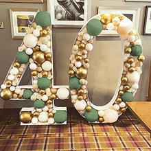 Load image into Gallery viewer, DJLLA Sage Green Balloon Garland Arch Kit, Olive Green Arch with Gold Metallic Balloons White Latex Balloons for Baby Shower, Wedding, Birthday, Christmas, Jungle Theme Party Decorations Reusable