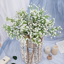 Load image into Gallery viewer, N&T NIETING Gypsophila Artificial Flowers, Baby Breath Flowers Artificial 10Pcs Fake Gypsophila for DIY Wedding Bouquet Party Table Centerpieces Flower Arrangements and Home Decor