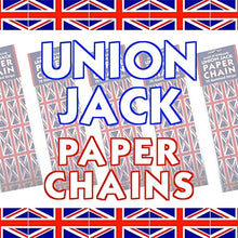 Load image into Gallery viewer, Union Jack Paper Chains