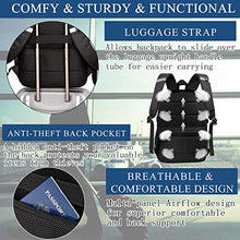 Load image into Gallery viewer, Extra Large 50L Travel Laptop Backpack,Water Resistant Work Backpacks Bag with USB Charging Port, Anti Theft Big Business Backpack, 17 inch Computer Rucksack for Men Women College School Gift -Black
