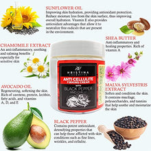 Load image into Gallery viewer, Anti Cellulite Cream With Black Pepper | Cellulite Remover, Firming and Tightening, Perfect For Anti Cellulite Treatment Massage for Legs, Butt, Thighs, Belly fat | 200ml