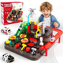 Load image into Gallery viewer, VATOS Car Race Track Toys for 3 4 5 6 7 8 Year Old Boys Girls Car Adventure Toys for Kids Intelligence Educational Puzzle Car Playsets Engineering Toy Vehicles Preschool Best Gift for Kids Age 3+