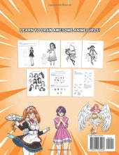 Load image into Gallery viewer, How to Draw Anime Girls: Learn to Draw Awesome Anime Girls - A Step by Step Drawing Guide for Kids, Teens and Adults