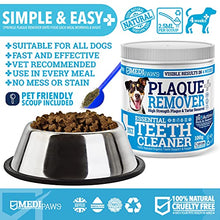 Load image into Gallery viewer, MediPaws® Plaque Off Remover Dogs 100g For Dog Teeth & Bad Breath | Just Add To Dog Food - No Need For Dog Toothbrush or Dog Toothpaste | Remove Dog Bad Breath & Plaque Remover For Dogs, Cats & Pets