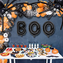 Load image into Gallery viewer, WINAROI Halloween Balloon Arch Garland Kit, Halloween Theme Balloons Decor Kit with Black Orange Confetti Balloons, Eye Ball Balloons Spider Web for Halloween Party Decor Indoor Kids Gifts Toy