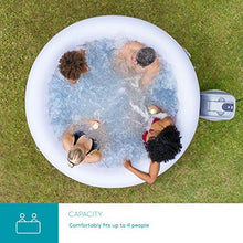 Load image into Gallery viewer, Lay-Z-Spa Cancun Hot Tub, 120 AirJet Rattan Design Inflatable Spa with Freeze Shield Technology, 2-4 Person Capacity spa design interiors