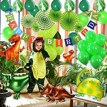 Load image into Gallery viewer, Gerlish Dinosaur Birthday Party Decorations Dinosaur Party Supplies Dinosaur Balloons for Kids Birthday Theme Party Favors