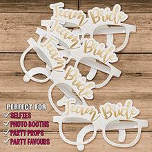 Load image into Gallery viewer, 16 Hen Party Glasses | Team Bride Glasses | Hens Night Bridal Party Props | Bachelorettes Party Glasses and Supplies | Hen Party Accessories