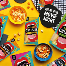 Load image into Gallery viewer, CHEESIES | Crunchy Cheese Keto Snack | Cheddar | 100% Cheese | Sugar Free, Gluten Free, No Carb | High Protein and Vegetarian | Crunchy, Baked and Tasty | Multipack | 12 x 20g Bags