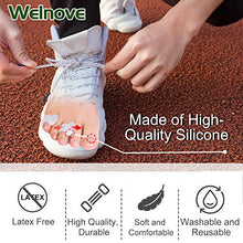 Load image into Gallery viewer, Welnove Gel toe separators for runners uk Pinky Toe Spacers, Little Toe Cushions for Preventing Rubbing & Relieve Pressure (Pack of 12)