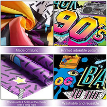 Load image into Gallery viewer, 90s Party Decorations for Adults 90's Backdrop Back to The 90's Themed Banner Hip Hop Graffiti Photography Background Wall Table Birthday Party Decoration Supplies