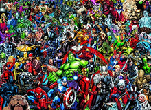 Load image into Gallery viewer, Clementoni 39411 Clementoni-39411-Impossible Puzzle-Marvel-1000 Pieces, Multi-Colour