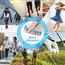 Load image into Gallery viewer, Molain 4 Pack Silicone Toe Separator for Feet, Gel Nail Polish Toe Spacers for Men and Women, Straighteners and Correctors for Overlapping Toes, Bunions, Hammer Toe, Foot Pain Relief