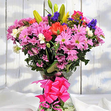 Load image into Gallery viewer, Homeland Florists Value Mixed Fresh Flowers Delivered UK Next Day, Stunning Floral Bouquet, Beautiful Birthday or Thank You Gift, M